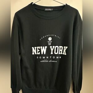 New York Basketball Graphic Sweater